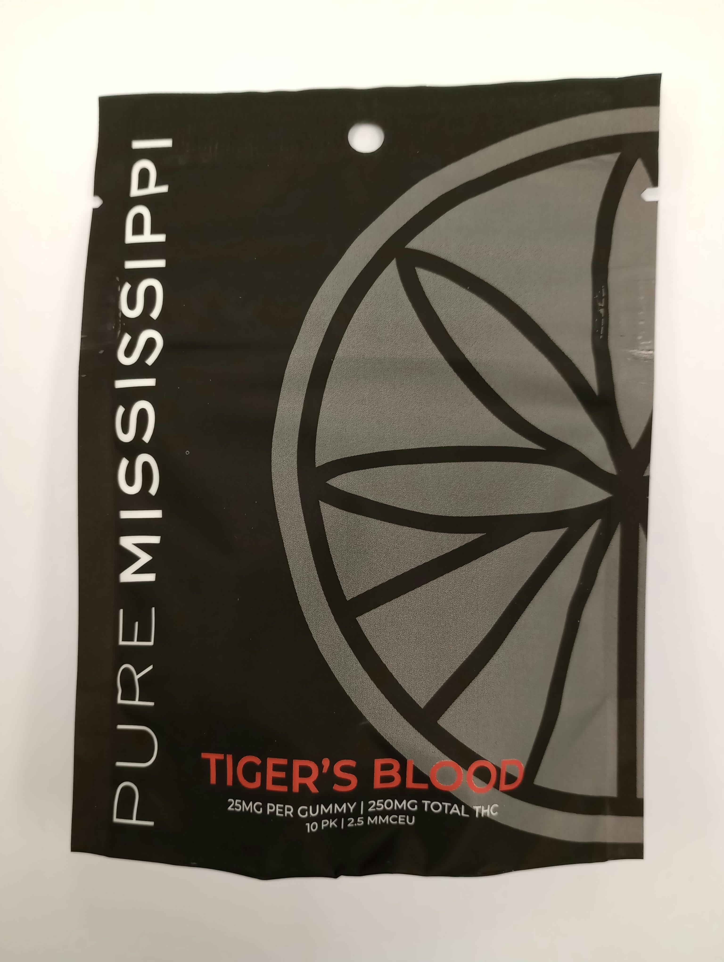 Tiger's Blood Nighttime | 250mg 10pk | PureMS