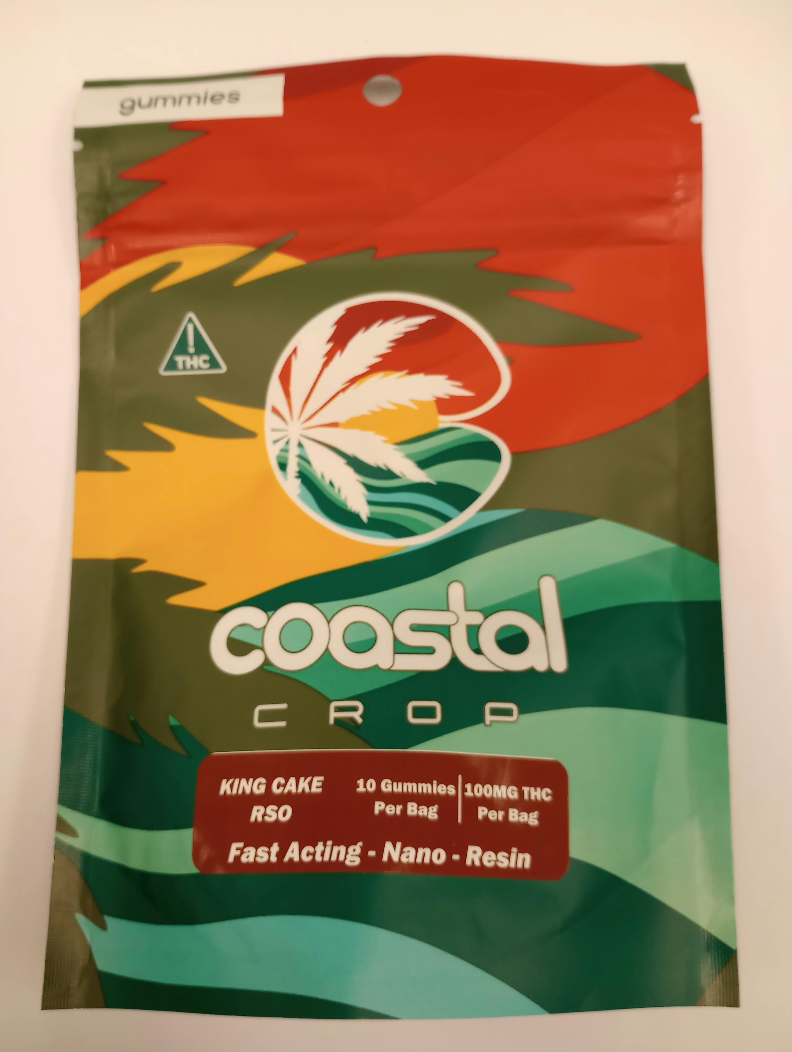 King cake RSO | 100mg 10pk | Coastal Crop