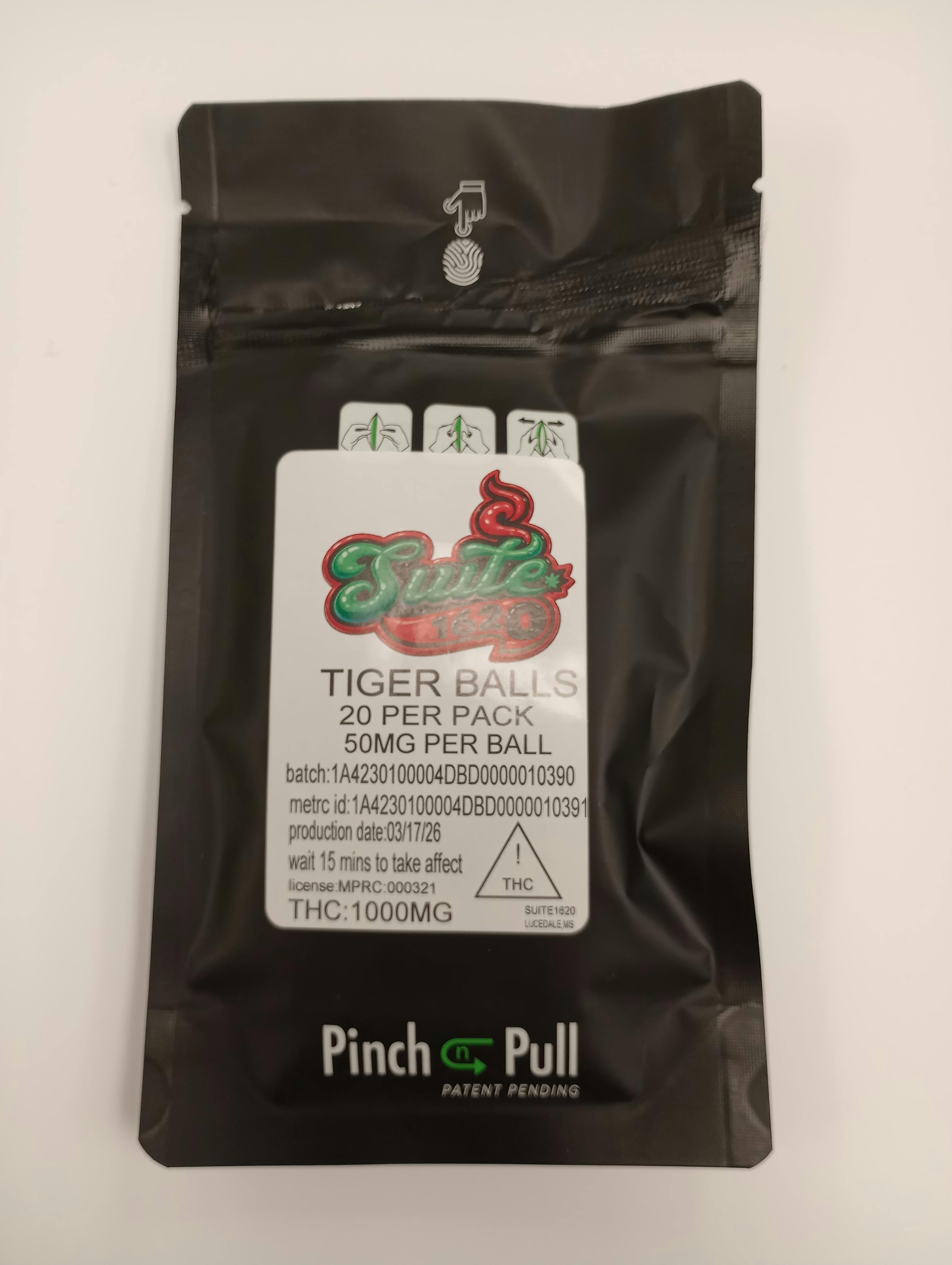 ONE THOUSAND MG HARD CANDY | Tigers Blood Balls (1000mg) | Suite 1620
