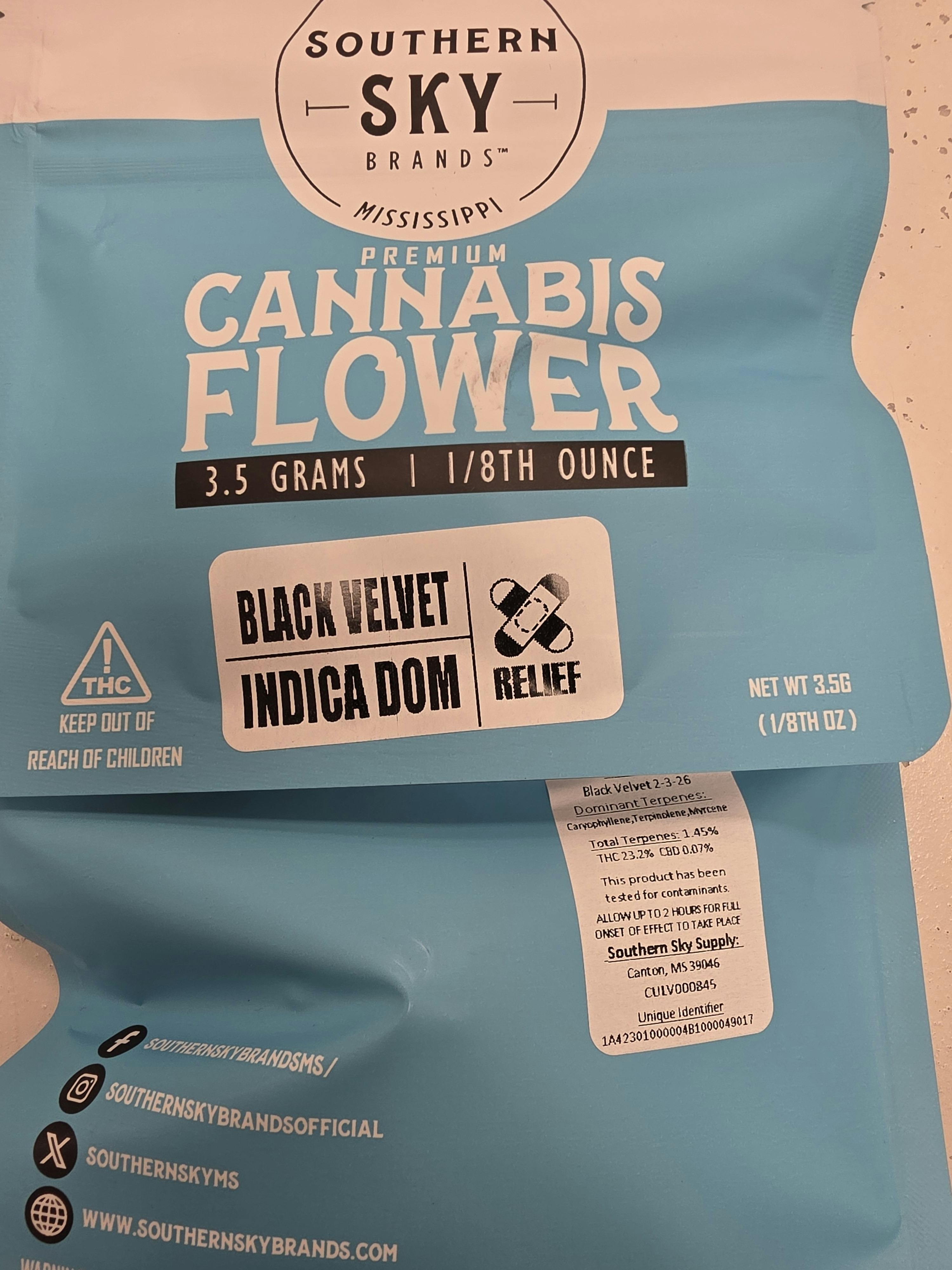 FRESH AF | 3.5 Gram | Black Velvet Southern Sky