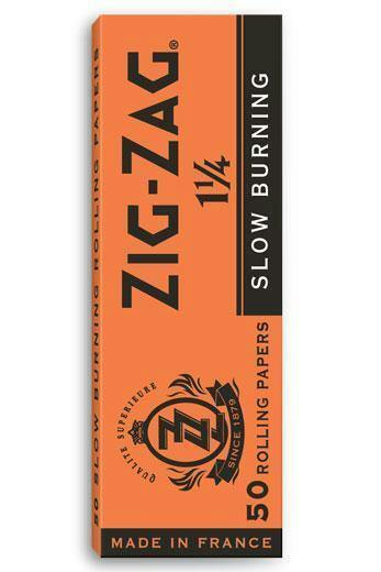 ZIG-ZAG - Orange Slow Burning 50's - 1.25"