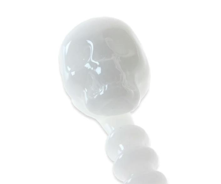 Skull Dabber White