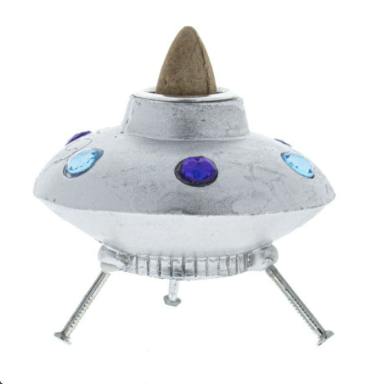 UFO Back Flow Incense Burner 2"x 2.5"
