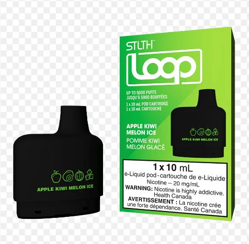 STLTH LOOP - Pod 10ml APPLE KIWI MELON