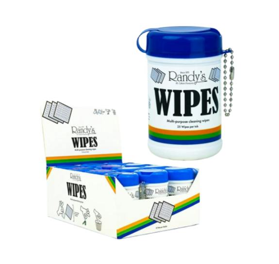 RANDY'S Cleaning Wipes 25 Pack
