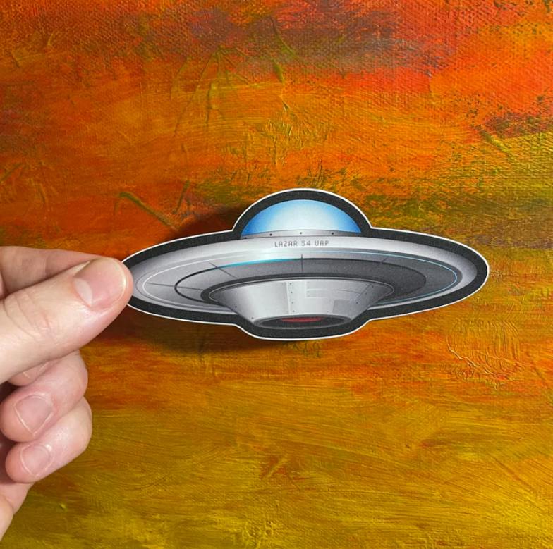 The Local Sticker Shop - Lazar S4 UFO