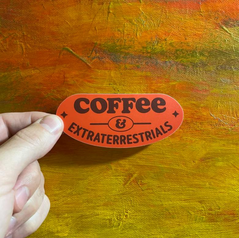 The Local Sticker Shop - Coffee & Extraterrestrials