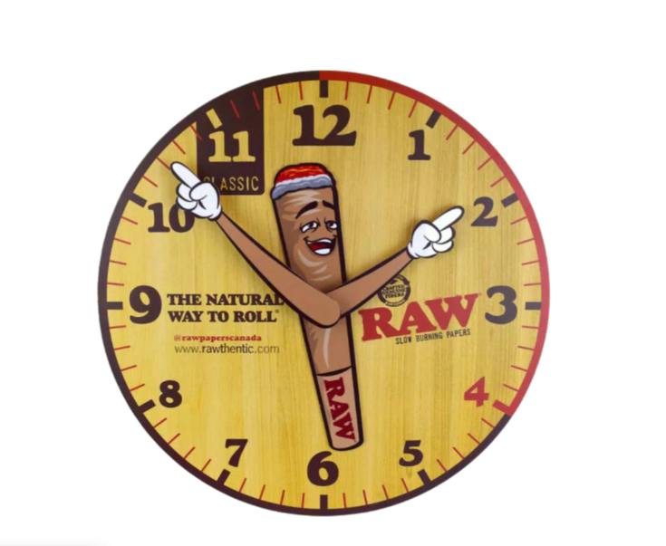 Raw Cone Clock