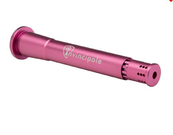 INVINCIPOLE - Aluminum Downstem w/ Telescoping Technology - Geranium Pink