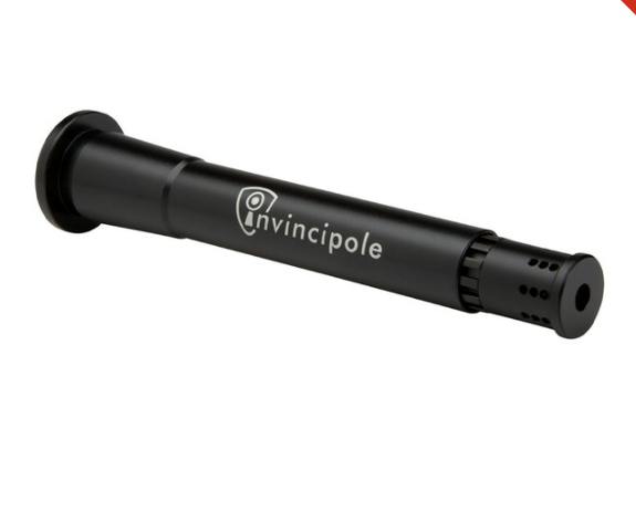 INVINCIPOLE - Aluminum Downstem w/ Telescoping Technology - Onyx Black