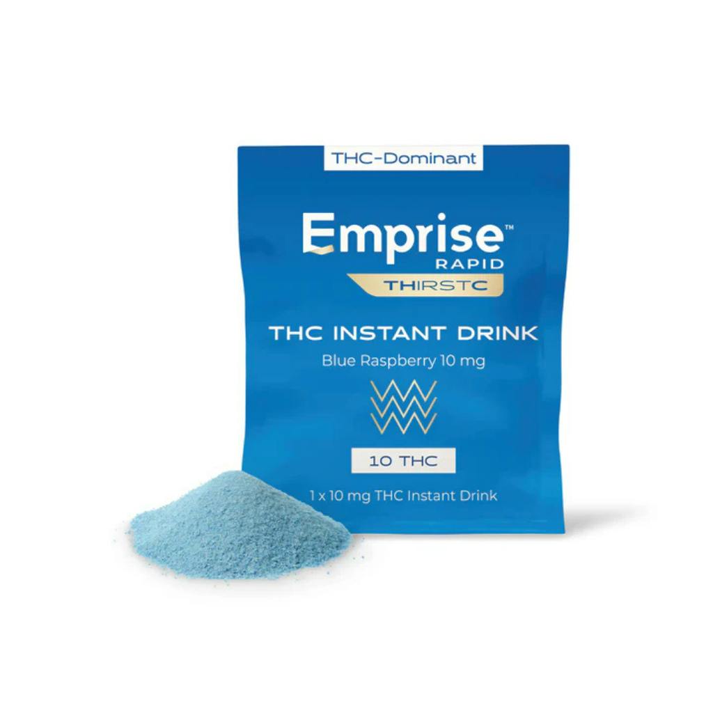 EMPRISE RAPID THIRSTC BLUE RASP Instant Drink 10mg