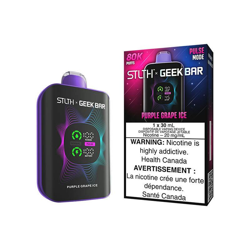 STLTH X GEEK BAR Disposable 80k Puff PURPLE GRAPE ICE