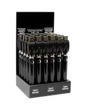 510 No Name Black 900mAh Batteries Display of 30