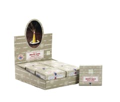 Satya Californian White Sage Dhoop Cone Display Of 12