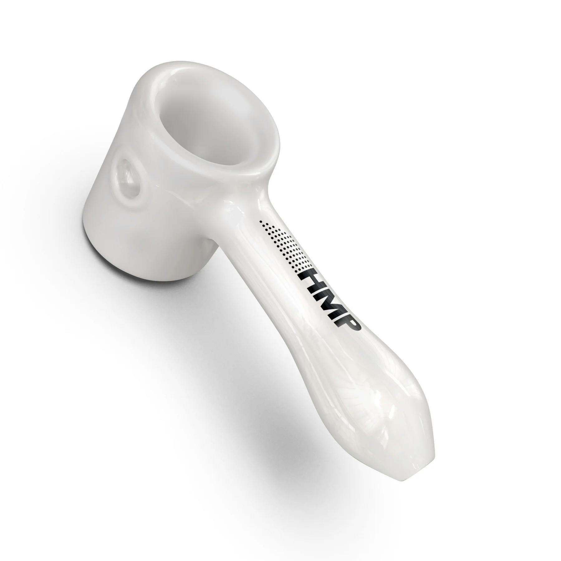HMP Glass Hammer Pipe White 4.5"