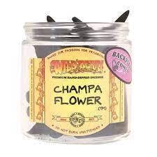 WILD BERRY - Back-Flow Incense Cones - CHAMPA FLOWER