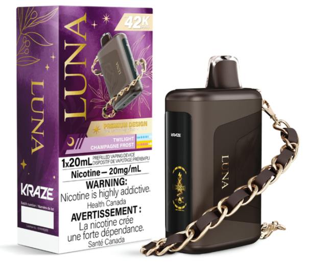 KRAZE Luna 42k Puff Disposable TWILIGHT CHAMPAGNE FROST