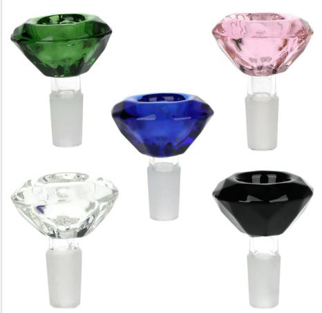 Diamond Herb Slides - 14mm Male / Colors Vary