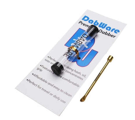 Keychain Spoon Dabber Gold