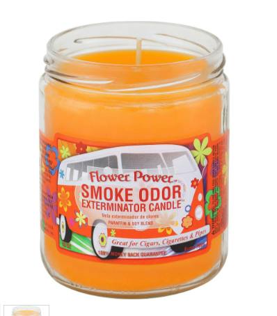 Smoke Odor Candle 13oz Flower Power