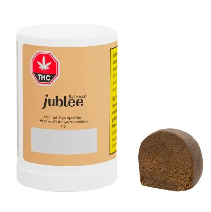 JUBLEE EXTRACTS Montreal Style Aged Hash 2g
