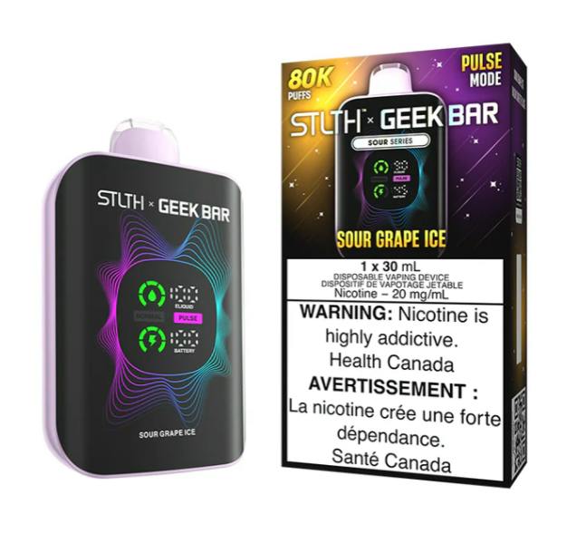 STLTH X GEEK BAR DISPOSABLE - Sour Grape Ice