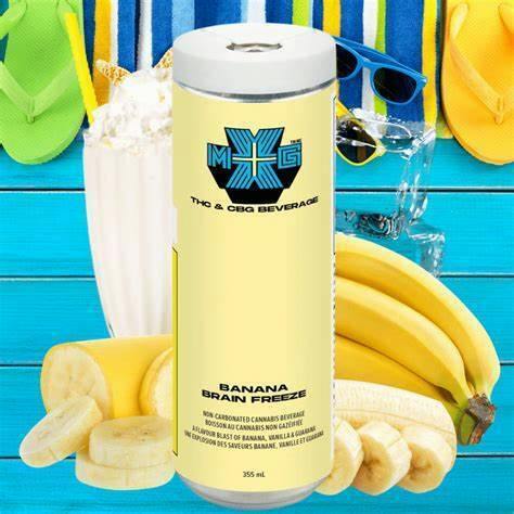 XMG+ Banana Brain Freeze 355ml