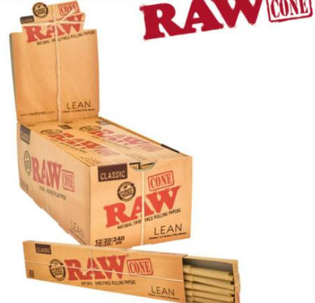 RAW Lean Cones 20PK