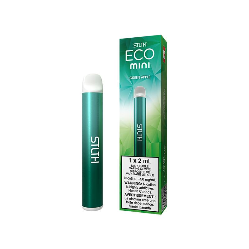 STLTH Eco Mini 2ml Disposable - GREEN APPLE ICE