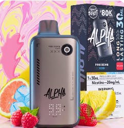 FLAVOUR BEAST Alpha 30ml Disposable - PINK BOMB ICED