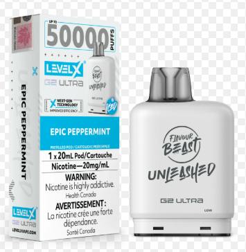 FLAVOUR BEAST (Level X) G2 Ultra Pod EPIC PEPPERMINT