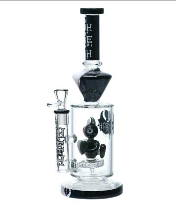 CHEECH GLASS Midnight Mischief Bong 12.5"