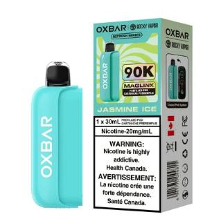 OXBAR Maglink Pod 90k Puff- Ice Series Jasmine Ice