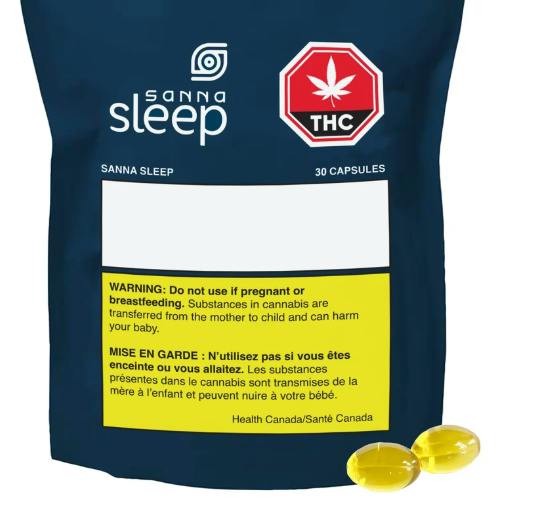 SANNA SLEEP 30 Soft gels