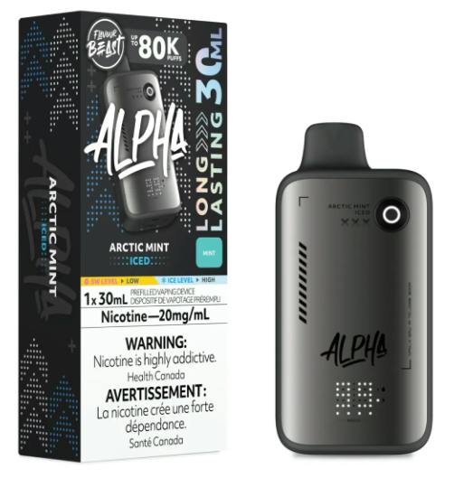FLAVOUR BEAST Alpha 30ml Disposable ARCTIC MINT ICED