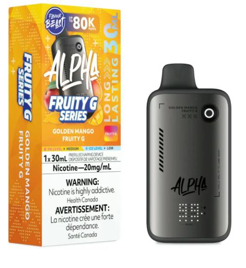 FLAVOUR BEAST Alpha 30ml Disposable GOLDEN MANGO FRUITY G