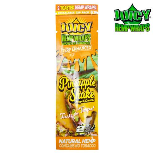 Terp-Enhanced Pineapple Shake Hemp Wraps (2 Pack)