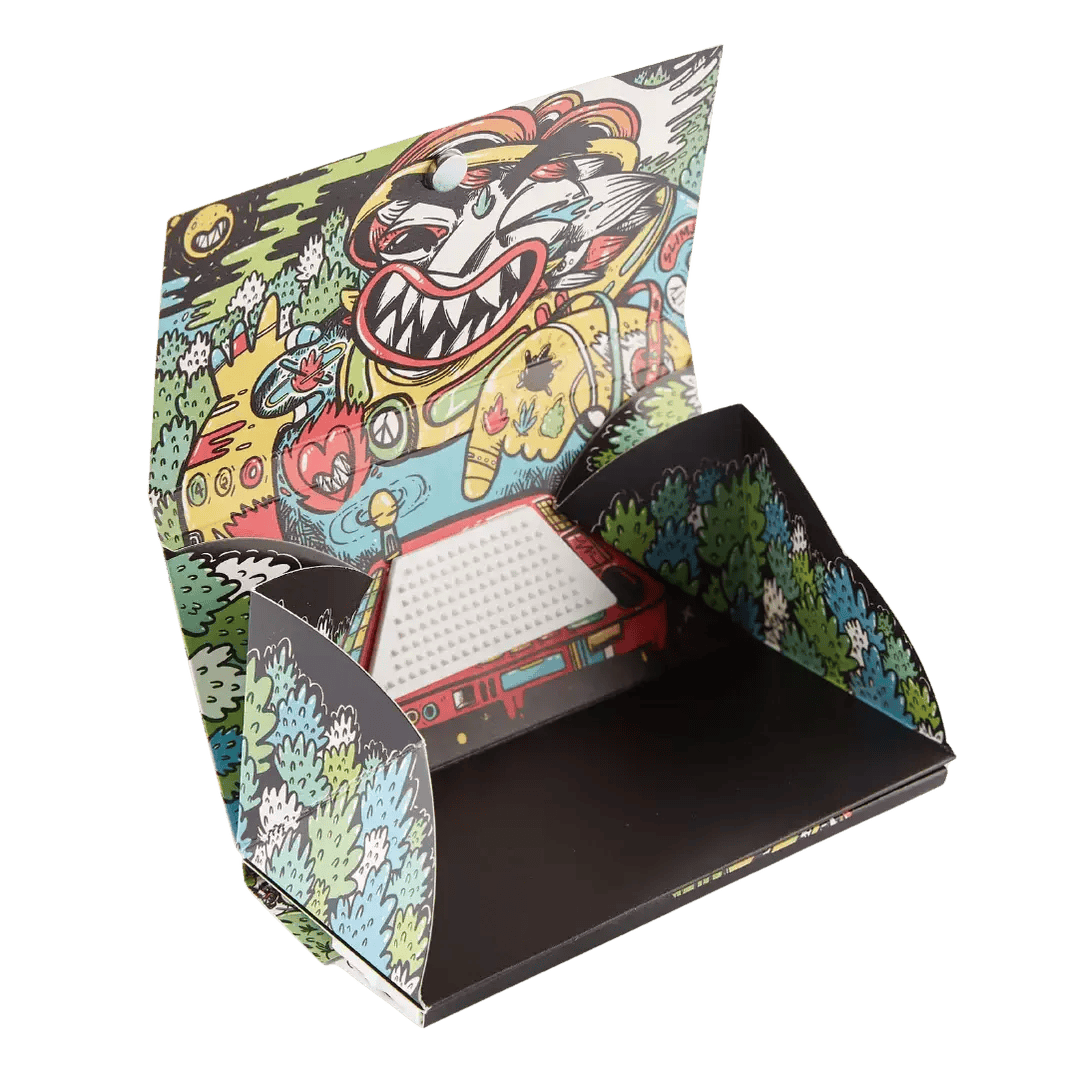 Slimjim X What The Yak - Rolling Paper + Tips & Grinder + Tray Pack