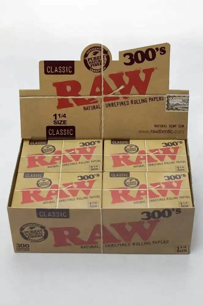 RAW 300's. Natural Unrefined