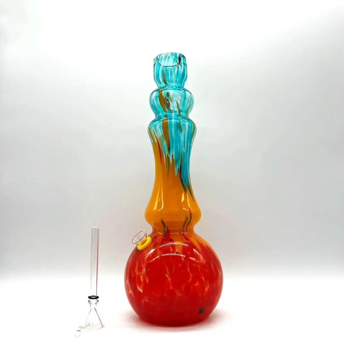 12" Soft Glass Glass Bong