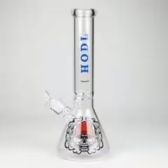 diamond 14" Crypto Beaker Glass water Bong - Hodl - Skull & Smoke