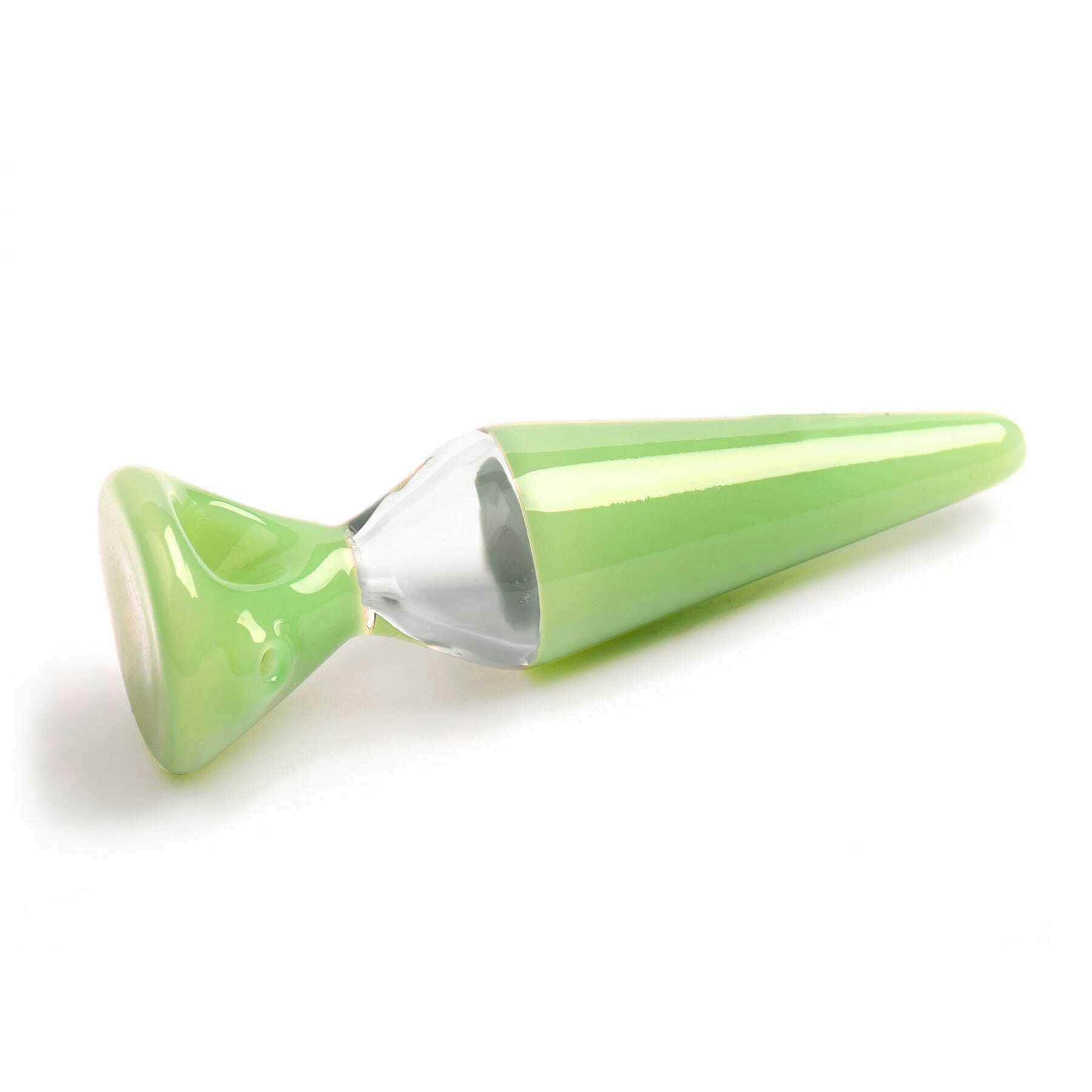 4.5" Opal Green Lava Lamp Hand Pipe