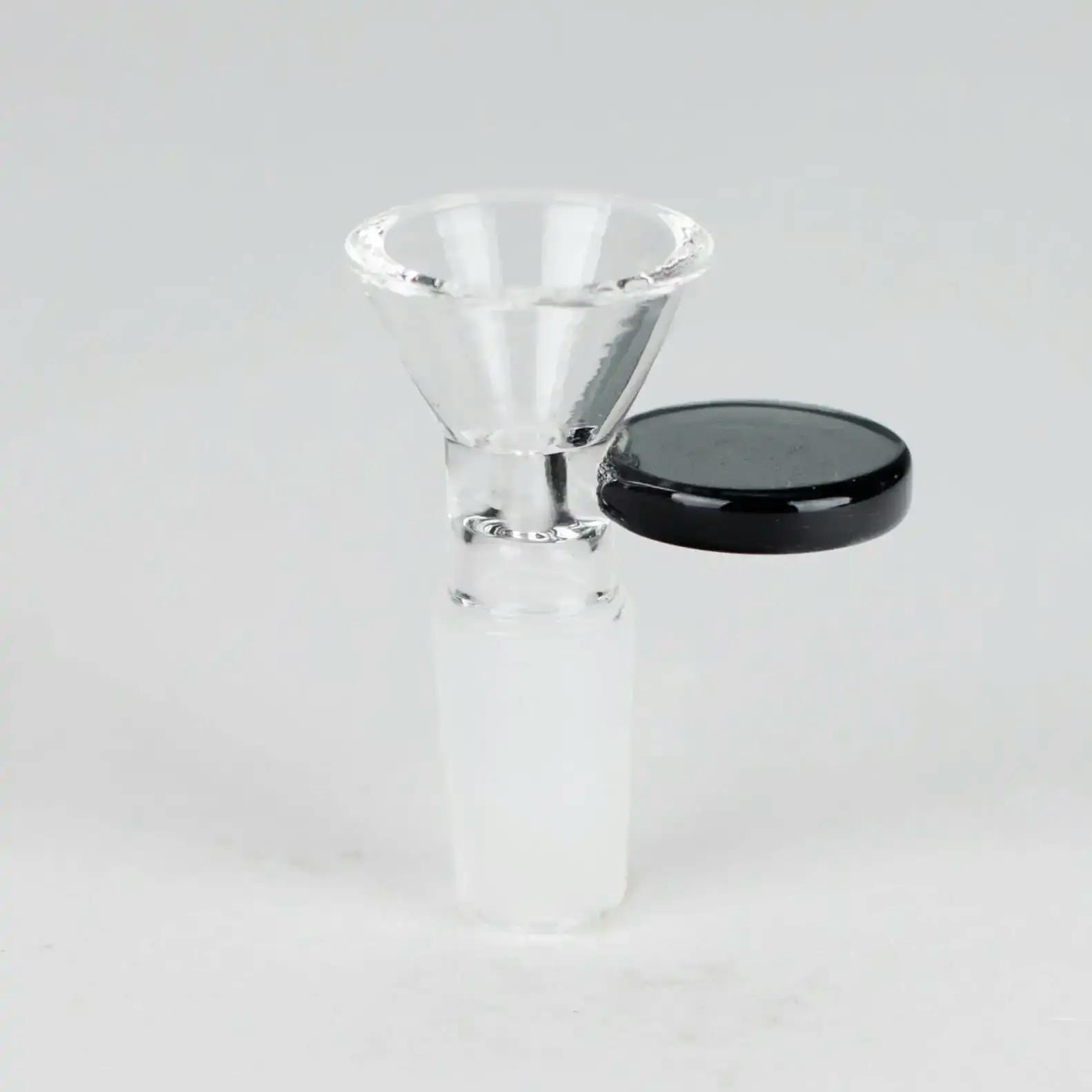 Glass bowl with color round handle for 14 mm - GR