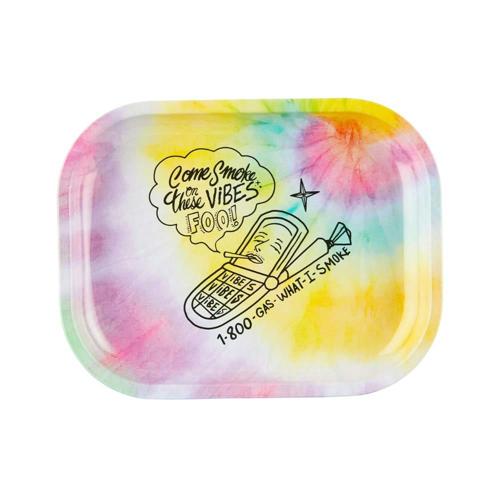Vibes 1-800 What I Smoke Metal Rolling Tray - Sm