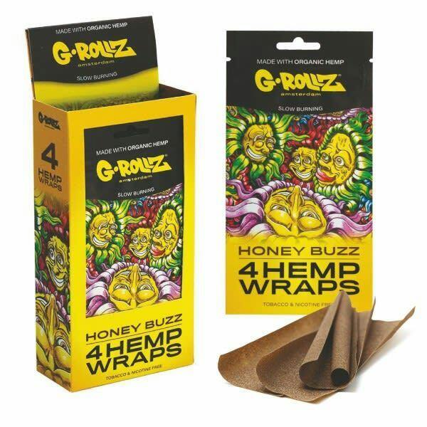 G-Rollz 4x Honey Flavored Hemp Wraps