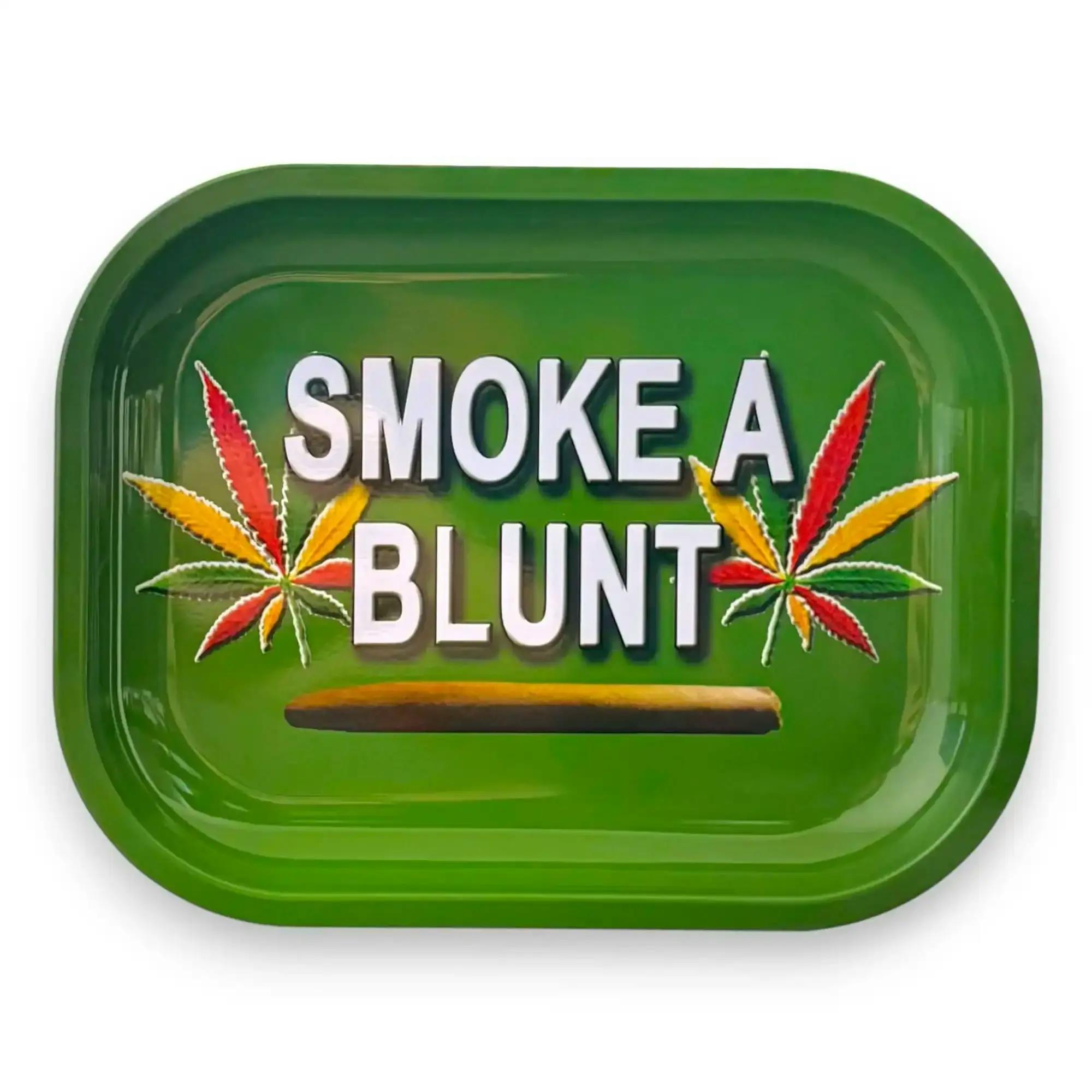 RollNation Small Metal Rolling Trays - Blunt