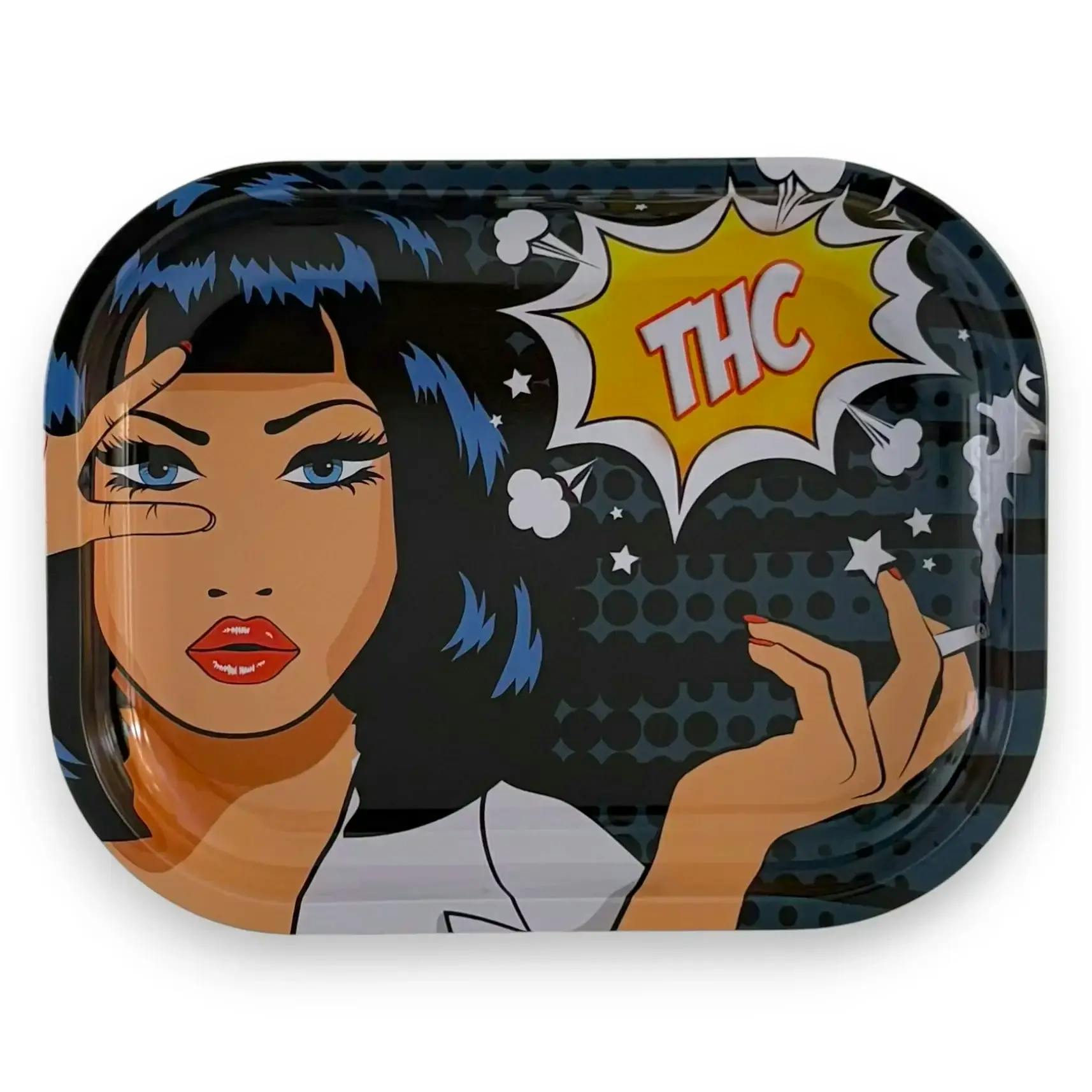 RollNation Small Metal Rolling Trays - THC