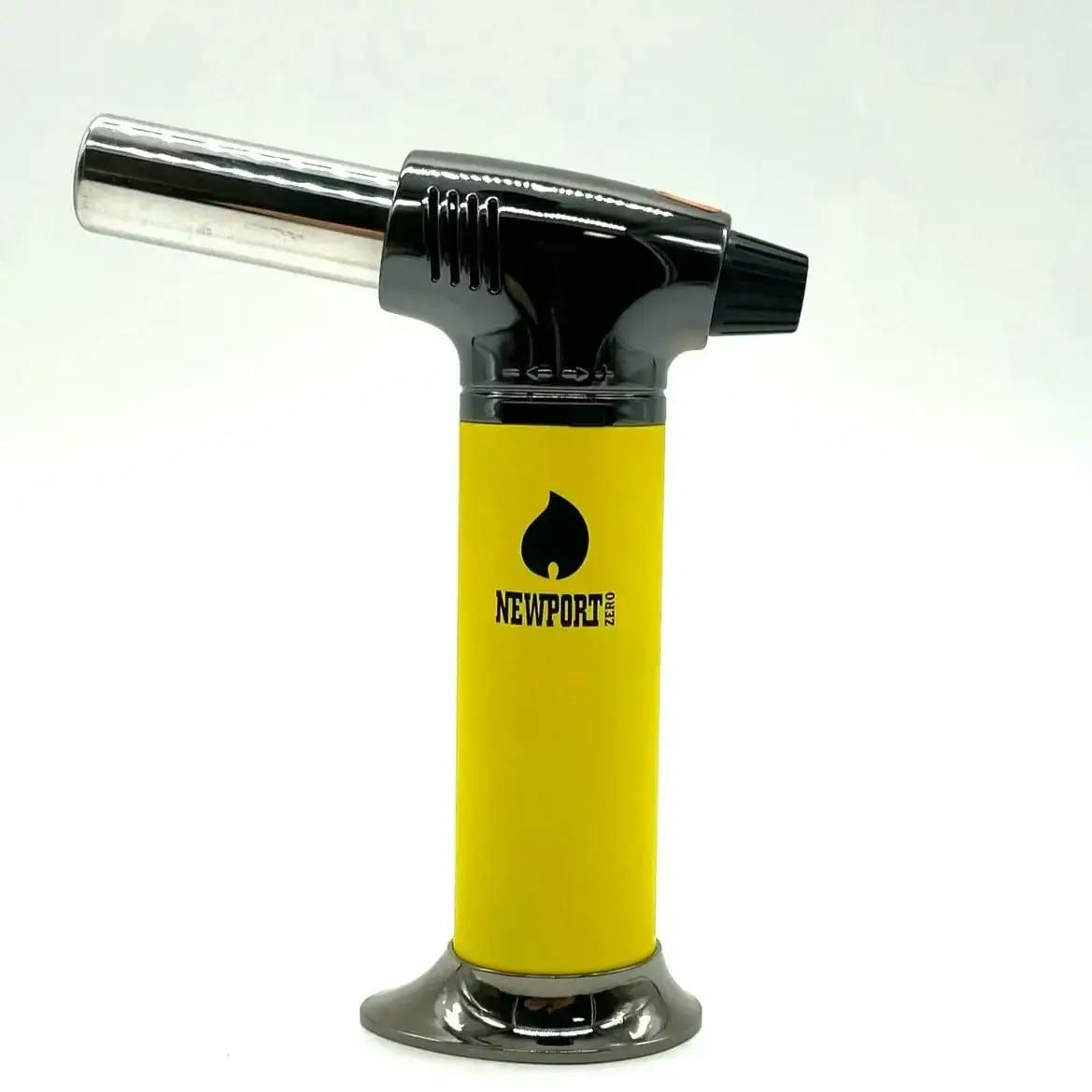 Newport Zero 6" Mini Jumbo Butane Torch - Yellow