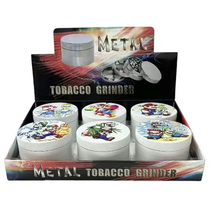 42mm ToonCloud Zinc Grinder-6 Assorted Design
