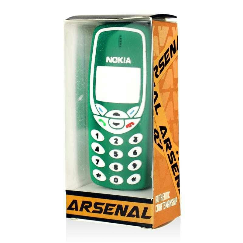 4" Arsenal Old School Mobile Silicone Hand Pipe - Assorted Colours